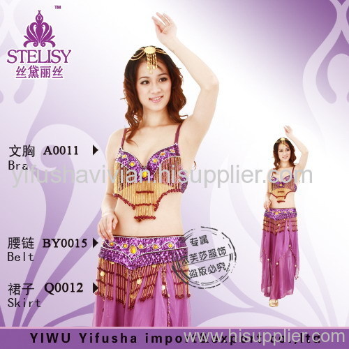 professional belly dance costume set