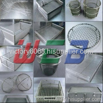 Metal wire baskets