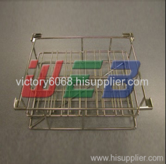 Metal medical wire baskets