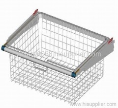 adjustable sliding wire baskets