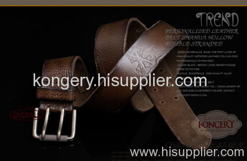 Burberry soft genuine leather belts