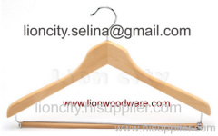 wooden hanger