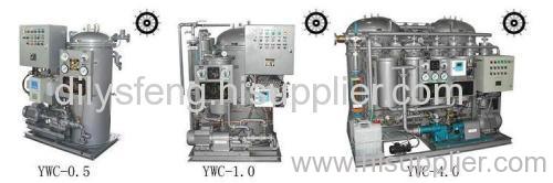 YWC Series 15ppm Bilge Oily Water Separator