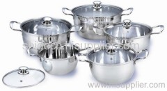 stainless steel soup pot