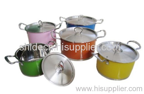 stainless steel pot set