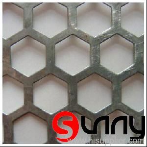 Perforated Metal Hexagonal