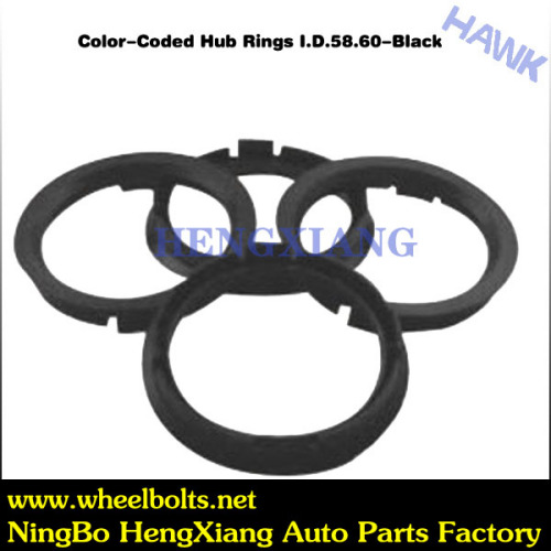 black Color Coded Hub Ring Adapter
