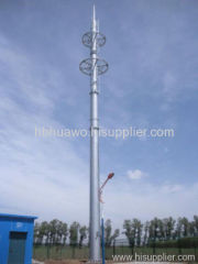 Microwave communication tower