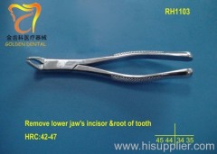 extracting forceps for adult use