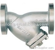 Y type strainer,strainers,filters,Y Type Filters,Flanged Strainer,y style strainer