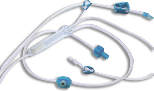 Hemodialysis blood tubing sets