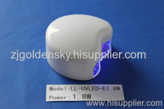 led uv lamp with battery