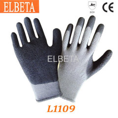 10 Gague Latex Coated Gloves