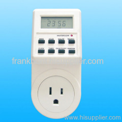 US Socket DIGITAL ELECTRONIC TIMER