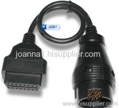 Benz 38 Pin to OBD2 female cable