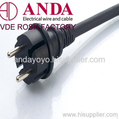 euro 250 volt plug