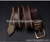 Kongery fashion RIVETS genuine leather belts