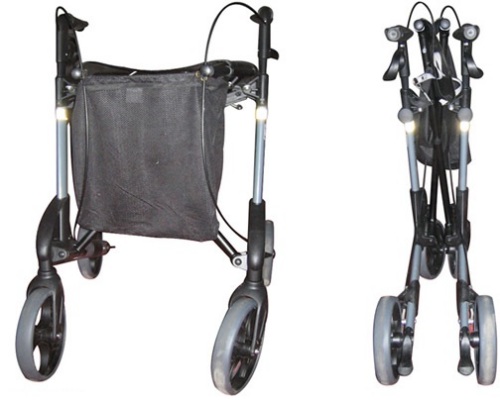 Deluxe Folding Rollator