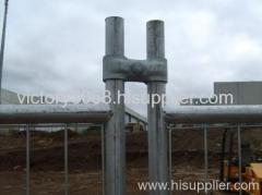 stainless steel trapezoid wire fence