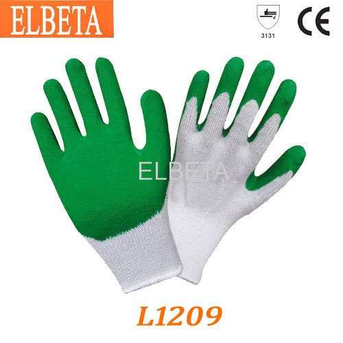 10 Gague Latex Coated Gloves