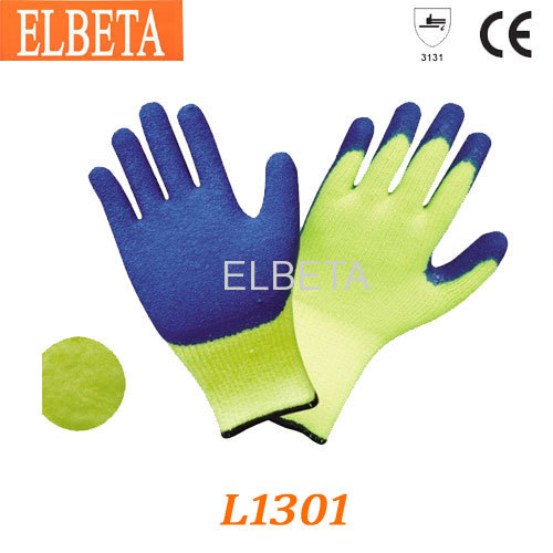 10 Gague Latex Coated Gloves