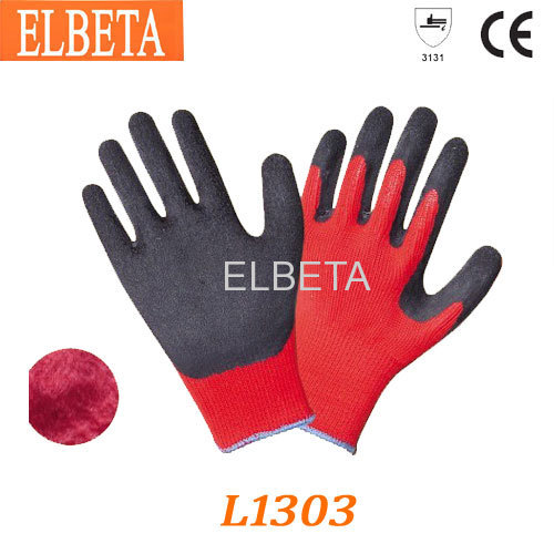 10 Gague Latex Coated Gloves