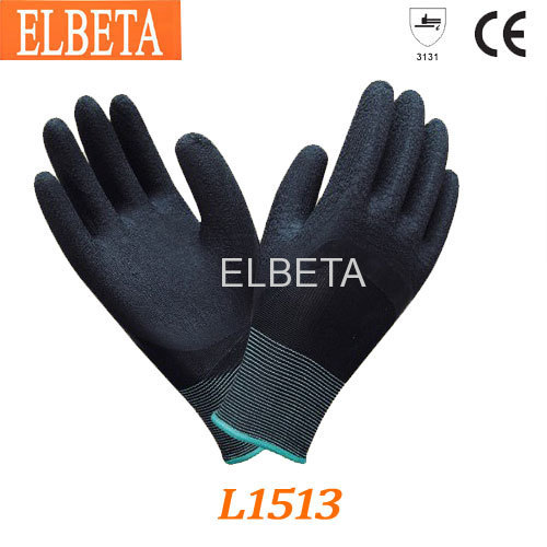 13 Gague Nylon Latex Gloves