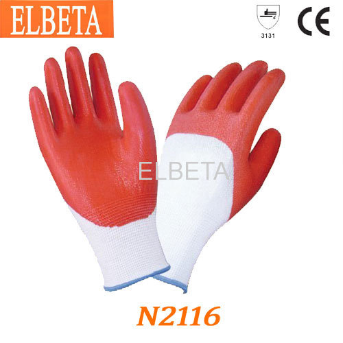 13 Gague Nitrile Gloves