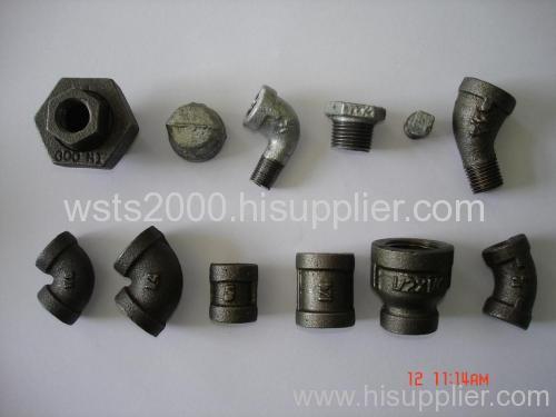 1/8",1/4",3/8" malleable iron pipe fittings