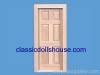 1:12 wooden Dolls house miniature accessories doors