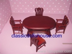 1:12 Dolls house Dining room Miniature Furnitures Oem
