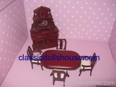 1:12 Dolls house Dining room Miniature Furnitures