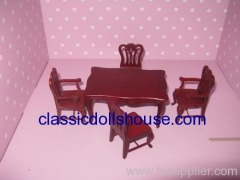 Dollhouse Dining room MiniatureOem