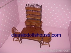 Dollhouse Dining room Miniature Furnitures Oem