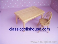 1:12 Dollshouse Dining room Miniature Furnitures Oem