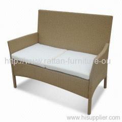 garden wicker single sofa