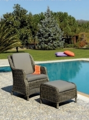 Garden wicker sofa furniture