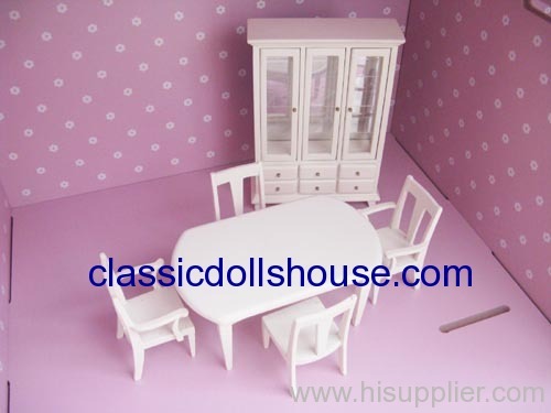 1:12 Dollshouse Dining room Miniature Furnitures