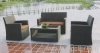 Outdoor rattan furniture sofa group