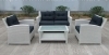 Patio rattan furniture KD sofa group