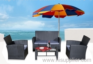 Rattan garden furniture KD sofa