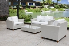 Garden furniture rattan sofa