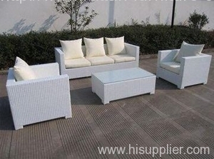 Outdoor wicker furniture sofa