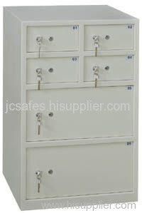 steel safe deposit box