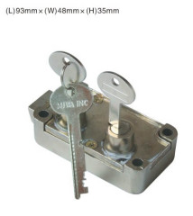 Deposit safe locks