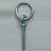 Eye Bolt w/woodscrew HDG