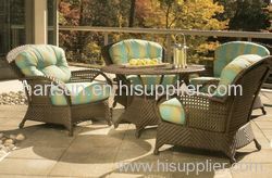 garden round rattan dining sets