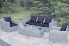 Garden PE rattan furniture sofa group