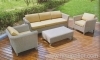 Garden wicker sofa furniture