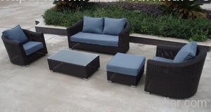 Outdoor PE rattan sofa set